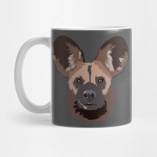 African hunting dog Mug